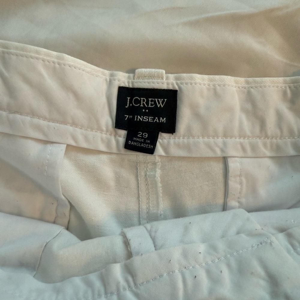 J.Crew Cream Casual Shorts
